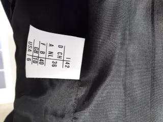 Blazer Emporio Armani Nera Donna