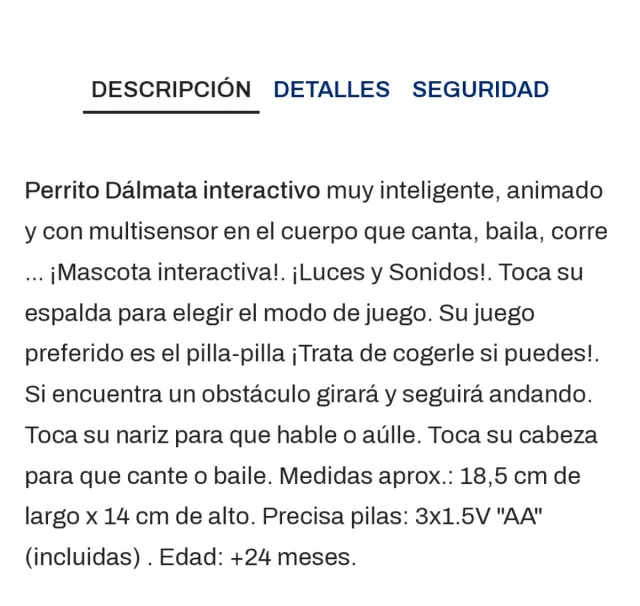 Perro Juguete Dálmata