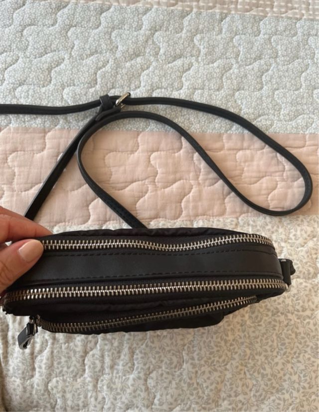 Borsa a tracolla Pull&Bear nera