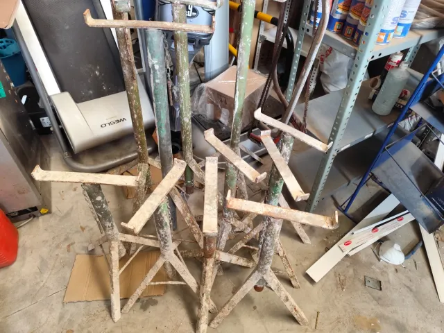 Caballetes telescopico de yesero