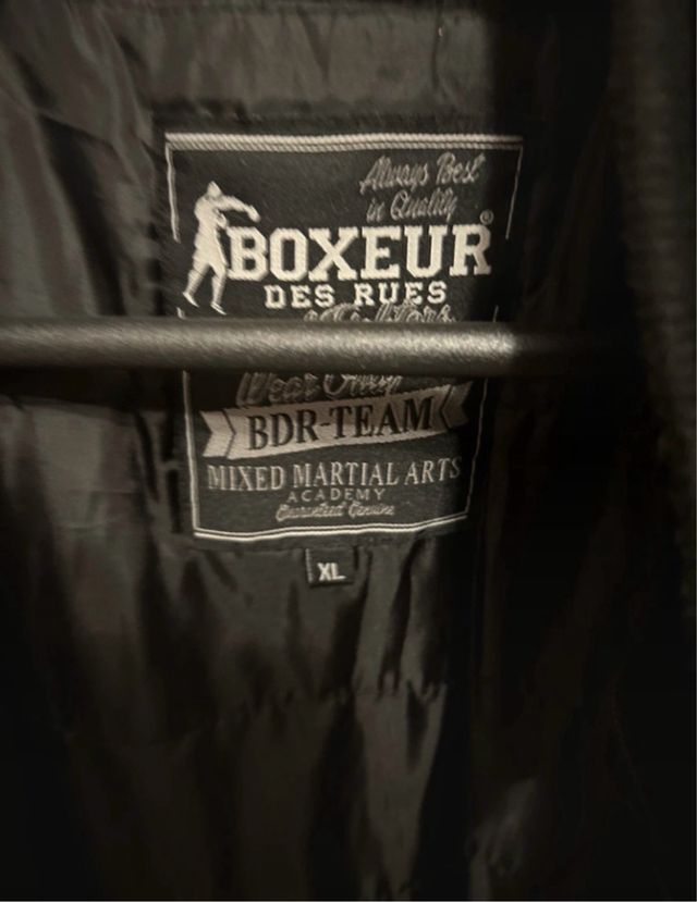 Giubbotto invernale Boxeur des rues nero