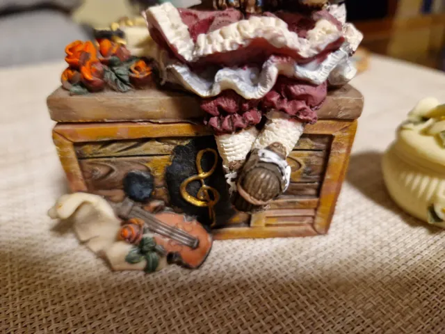 Juego 2 Cajas Decorativas Vintage