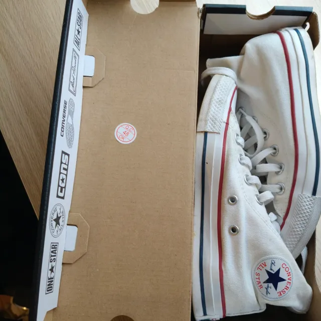 Zapatillas Converse Bota Blancas Talla 36