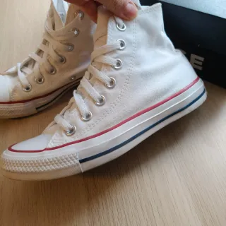 Zapatillas Converse Bota Blancas Talla 36