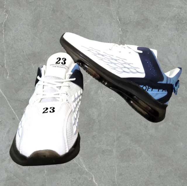 ZAPATILLAS DEPORTIVAS BLANCAS/AZULES A ESTRENAR