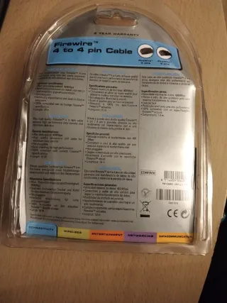 Cable Firewire 4 a 4 pines 1.8m