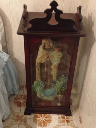 Virgen del Carmen Escayola Antigua