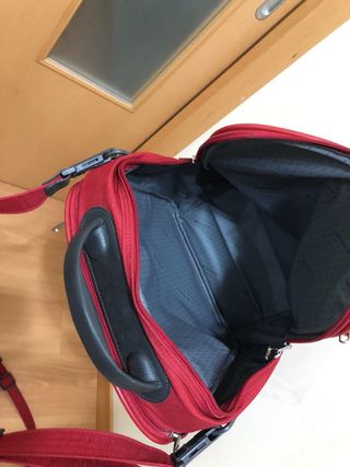 Bolso/Maletín Samsonite Rojo