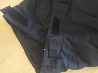 Pantalón de esquí Wedze negro ajustable