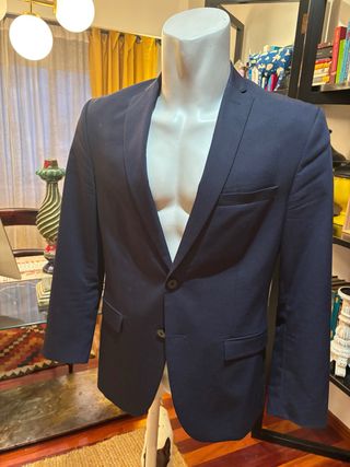 Blazer azul marino