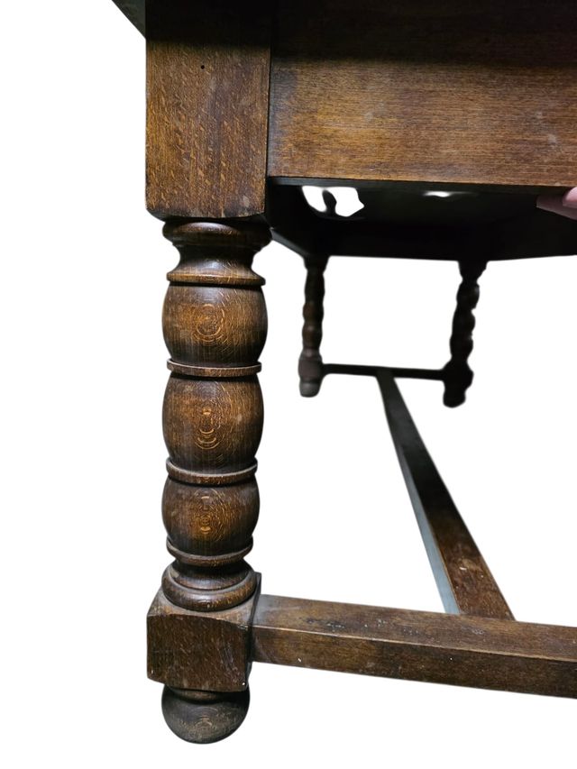 Mesa centro madera estilo castellana