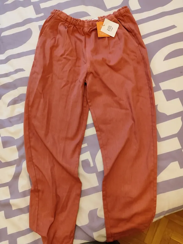 Pantalón vaquero rosa oscuro 13 años