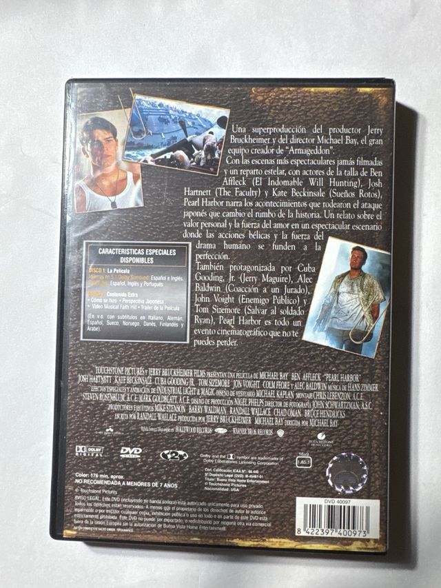 Pearl Harbor DVD (2 Discos)