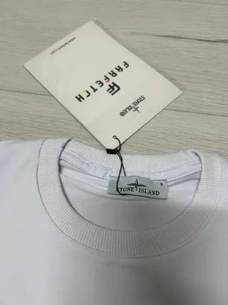 Felpa Stone Island bianca