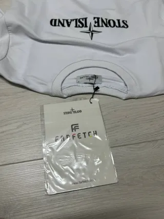 Felpa Stone Island bianca