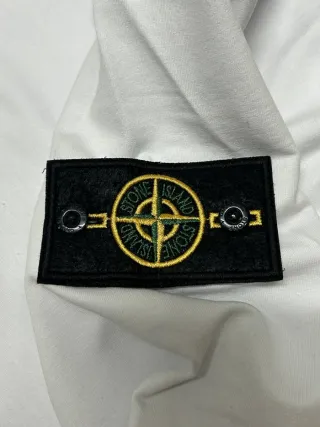 Felpa Stone Island bianca