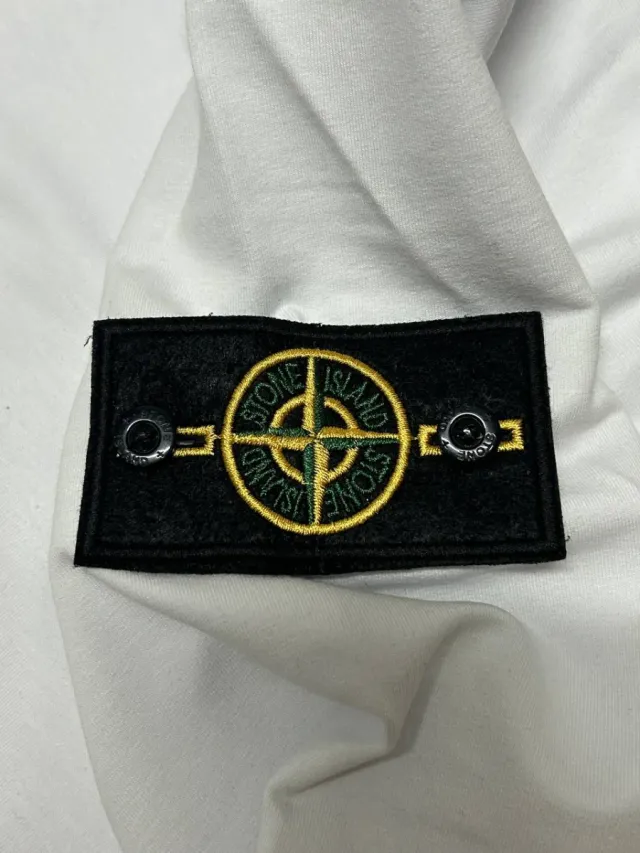 Felpa Stone Island bianca