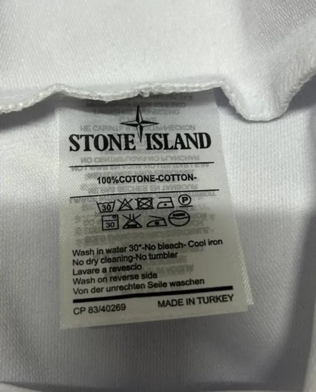Felpa Stone Island bianca