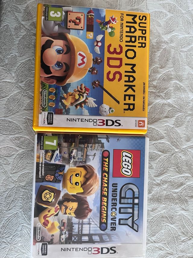 2 Giochi Nintendo 3DS: Mario Maker e Lego City