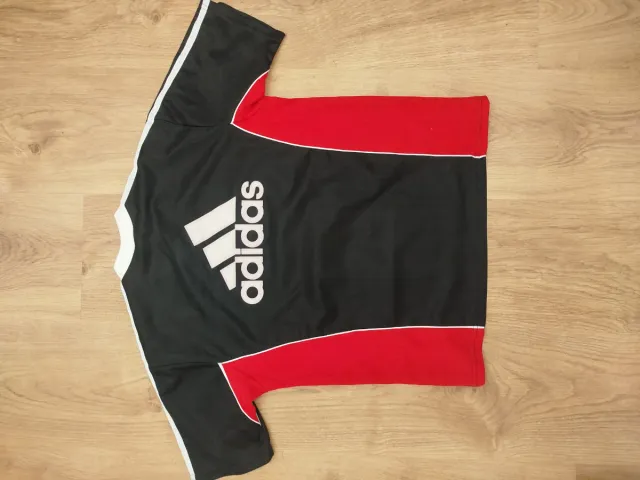 Camiseta Adidas 1.FCN Negra y Roja