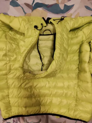 Plumas Bershka amarillo flúor Talla L