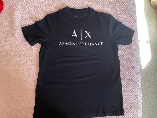 Camiseta Armani Exchange Negra Talla S