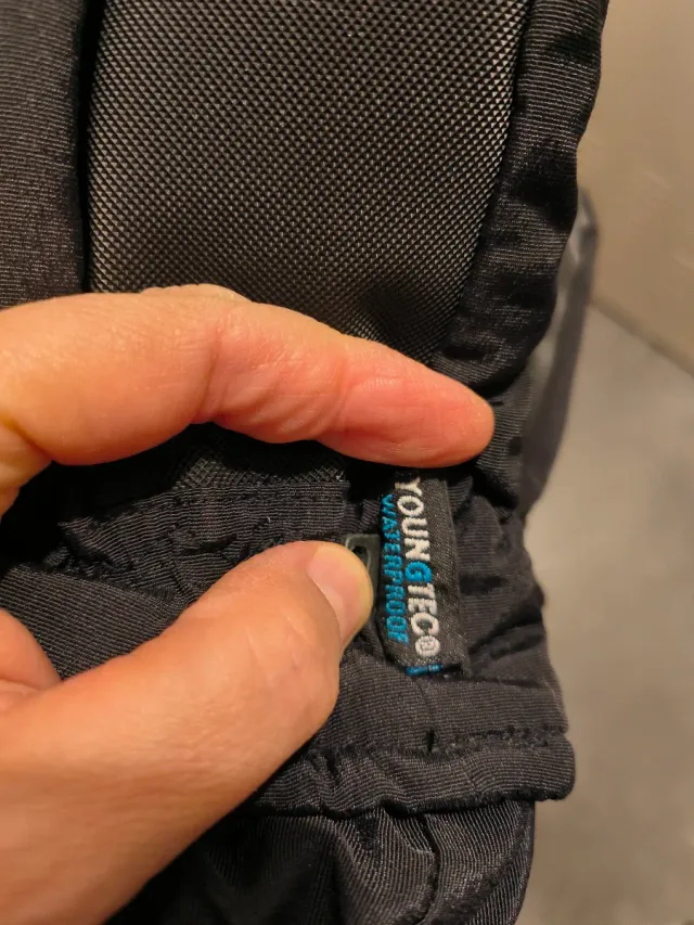 Manoplas esquí negras 7-9 años