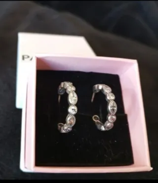 Pendientes Aro Pandora Circonitas