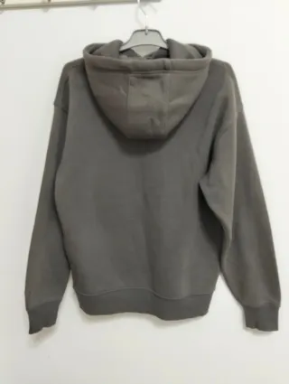 Sudadera gris capucha XXS