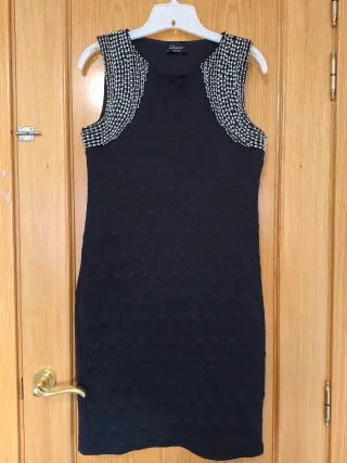 Vestido Negro Fiesta Talla M