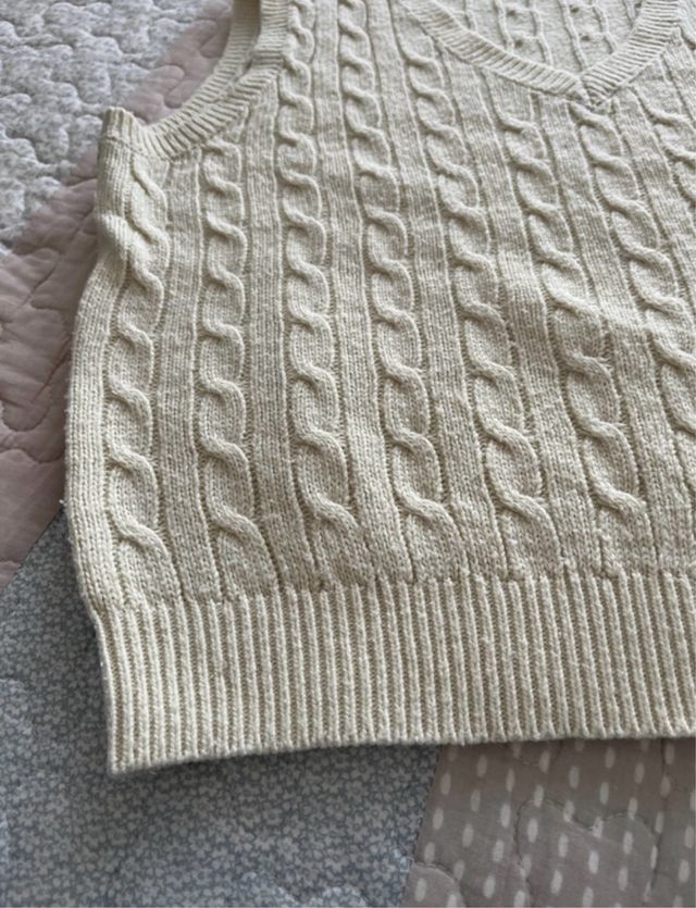 Girocollo in maglia Brandy Melville beige