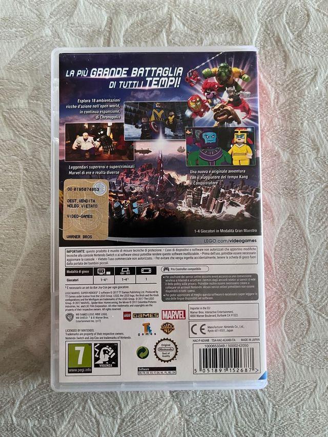 Nintendo Switch Lego Marvel Super Heroes 2