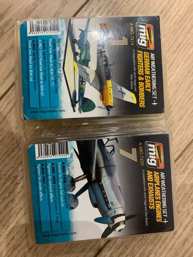 Lote 6 Pinturas MIG Line Wash