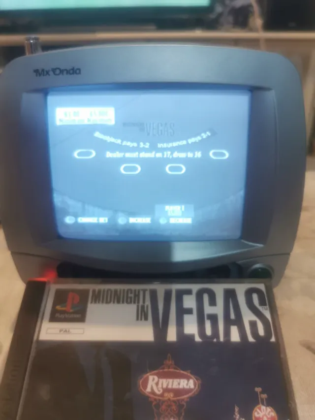 Midnight in Vegas PlayStation 1 PAL