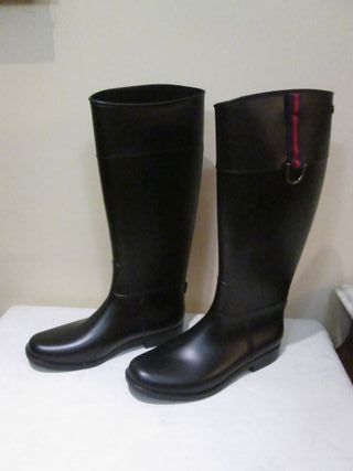 BOTAS DE AGUA ALTAS COLOR NEGRO NUMERO 39 IGOR
