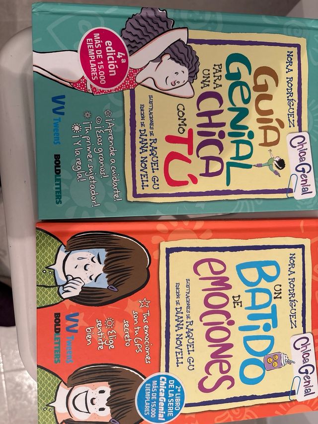 UN BATIDO DE EMOCIONES y guía, genial pa una chica