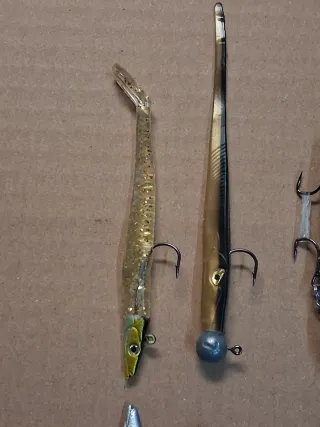 Lote señuelos pesca variados