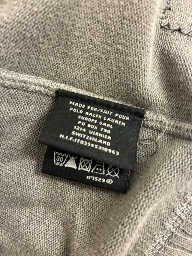 Jersey Ralph Lauren Gris