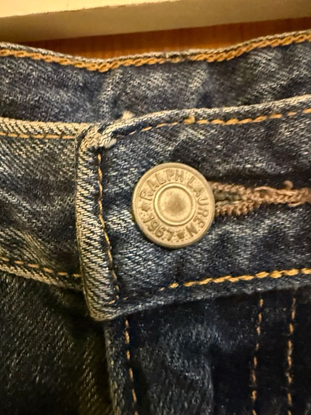 Polo Ralph Lauren Vaqueros Cortos Azules (Niño)