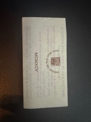 Monedas Plata Vaticano Juan Pablo II