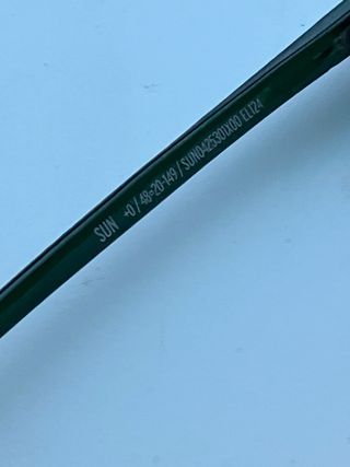 Gafas de sol izizipi verdes