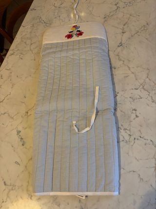 Fasciatoio portatile per neonato con ladybug