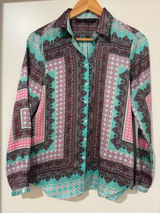 Blusa Zara Home Estampada