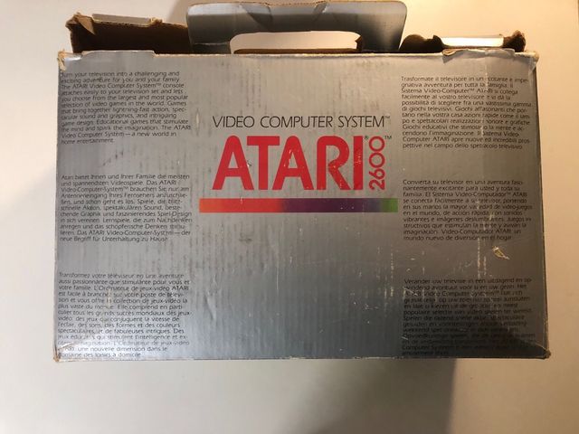 Sistema Video Computer Atari 2600