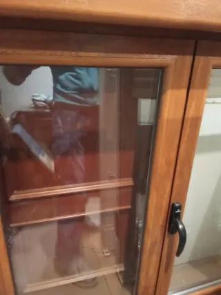 Ventana Roble Aluminio RPT