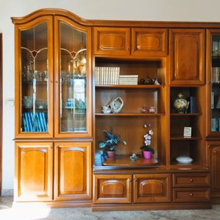 Mobile soggiorno salotto libreria vetrina porta Tv