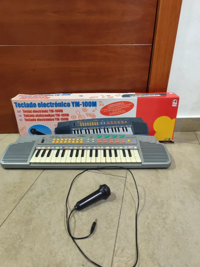 Teclado electrónico infantil YM-100M