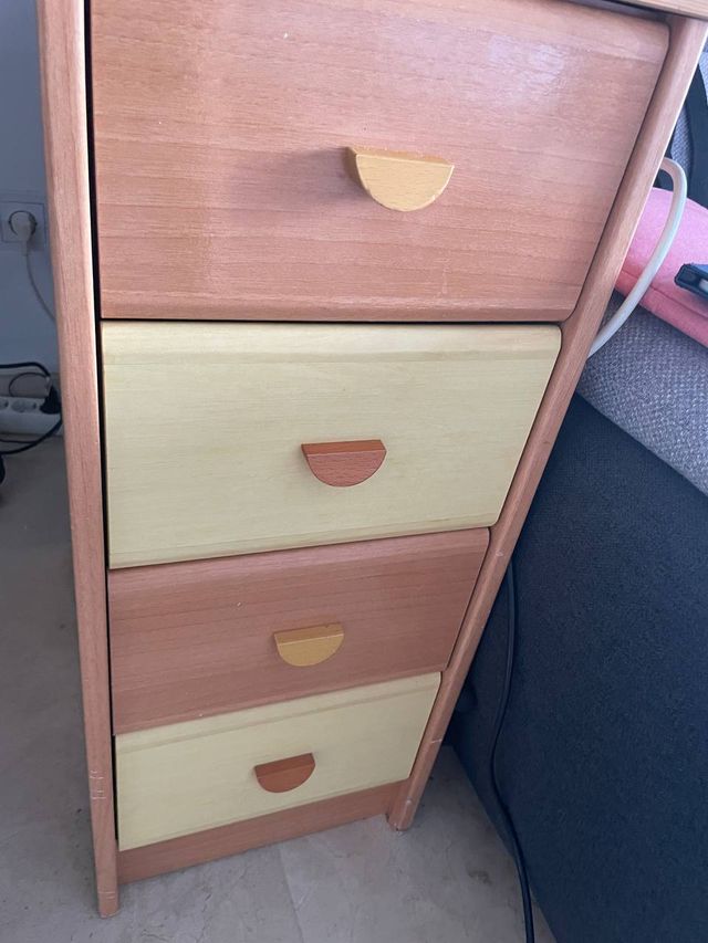 Escritorio 160x75 con cajonera