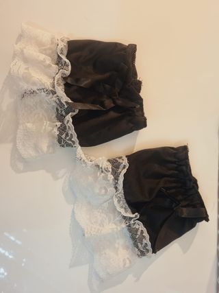 Disfraz Criada Negro y Blanco