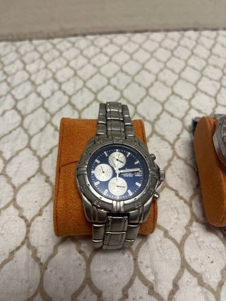 Lote 4 Relojes Hombre Oro y Plata